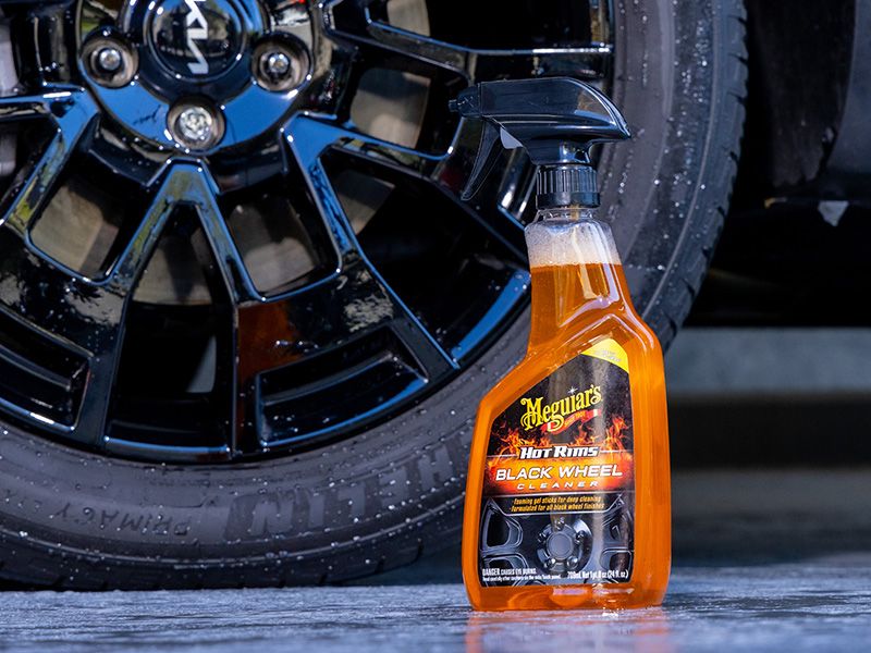 Pulizia cerchi Meguiar's Hot Rims Black Wheel Cleaner 709ml