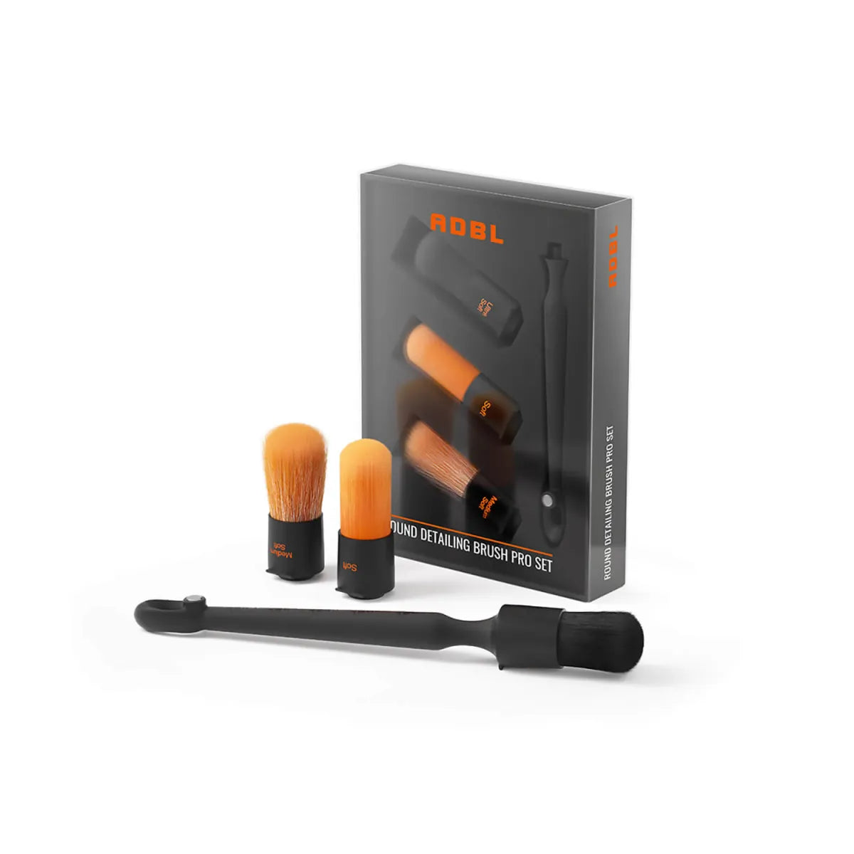 ADBL Round Detailing Brush Pro Set Pinselset 4-teilig