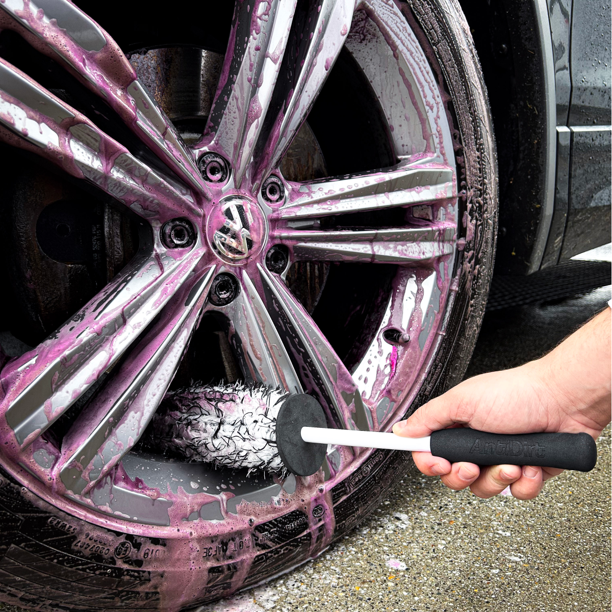 AntiDirt Premium Wheel Brush Rim Brush