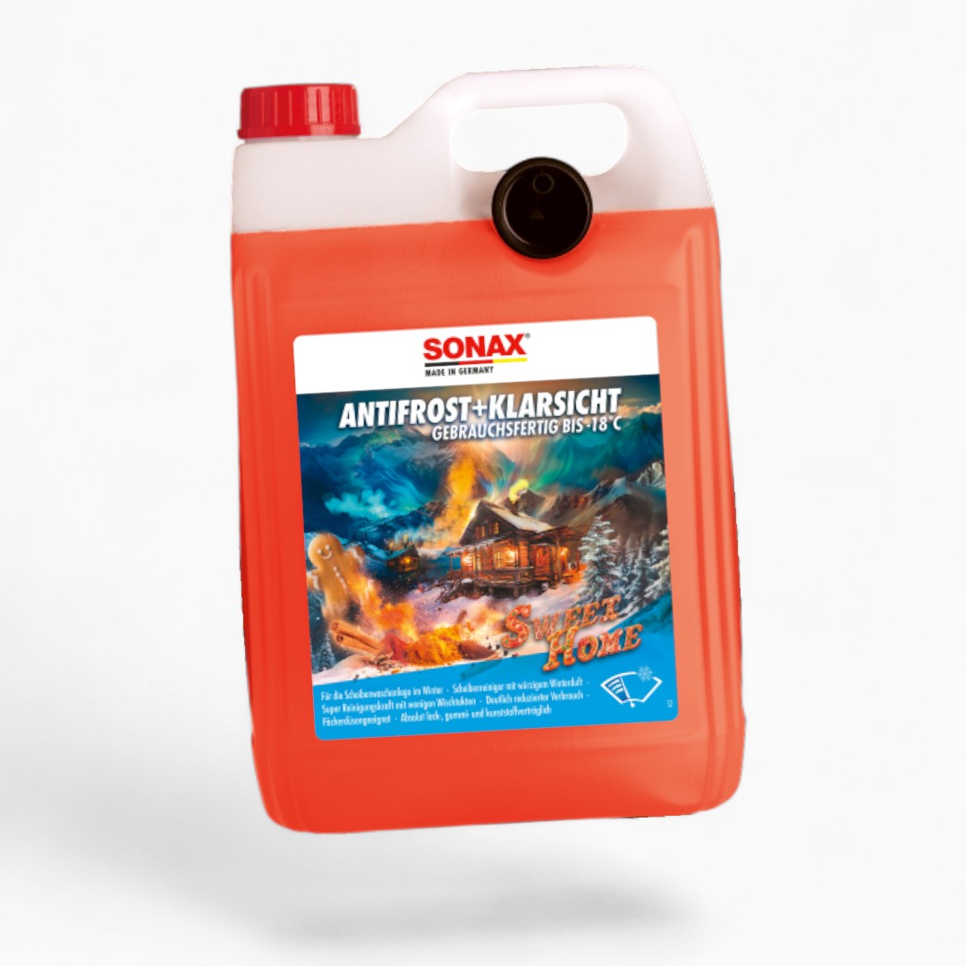 Sonax AntiFrost+KlarSicht bis -18 °C Sweet Home Scheibenwischwasser 5 Liter