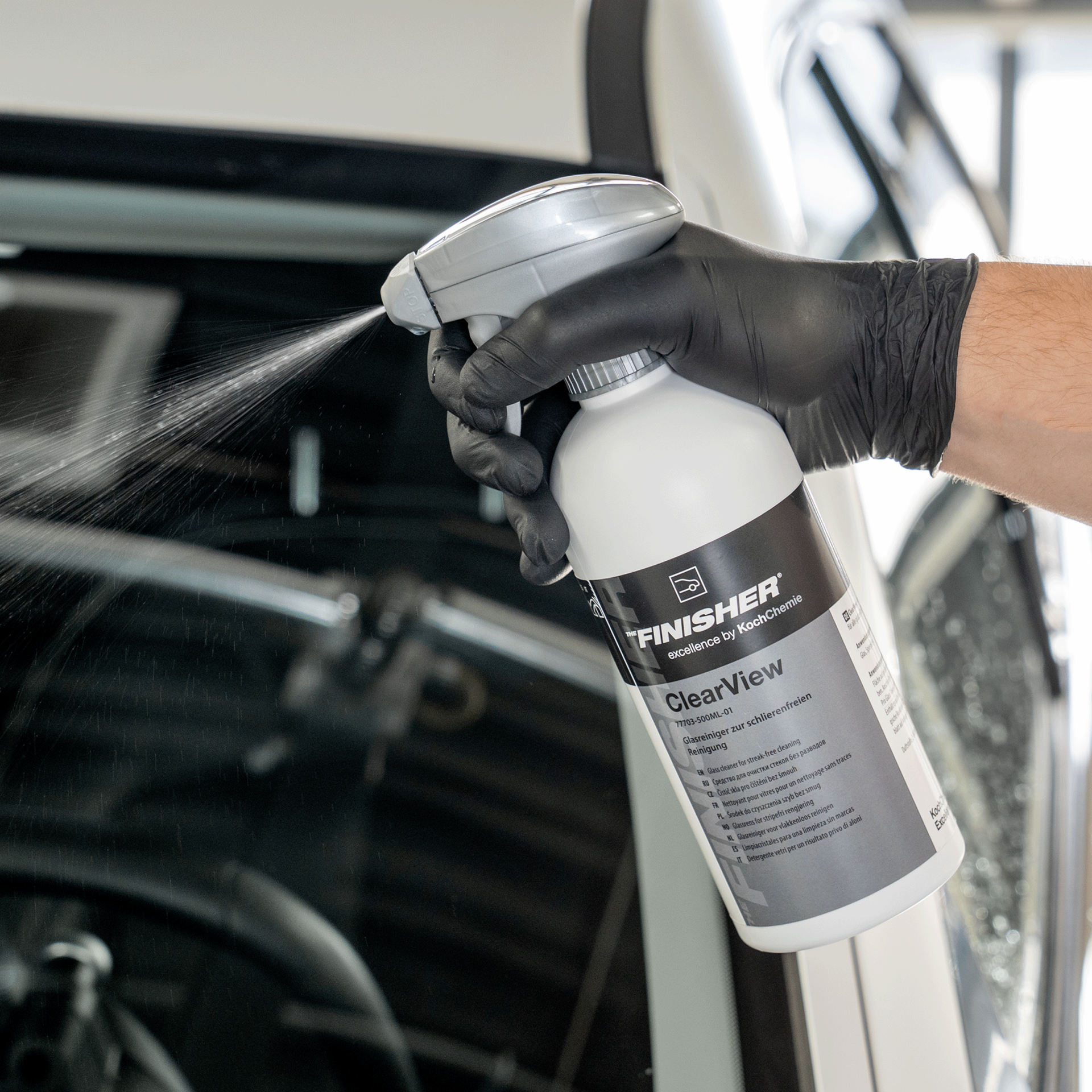 The Finisher ClearView Glass Cleaner 500ml