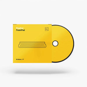 Koch Chemie Fine Cut Foam Pad Polierschwamm Ø126mm gelb