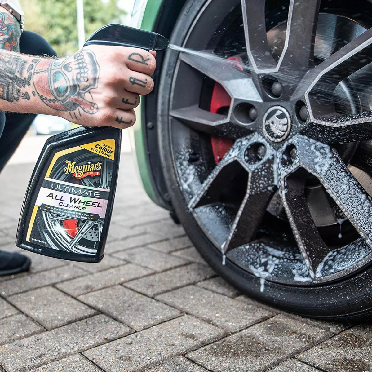 Pulizia cerchi Meguiar's Ultimate All Wheel Cleaner 709ml