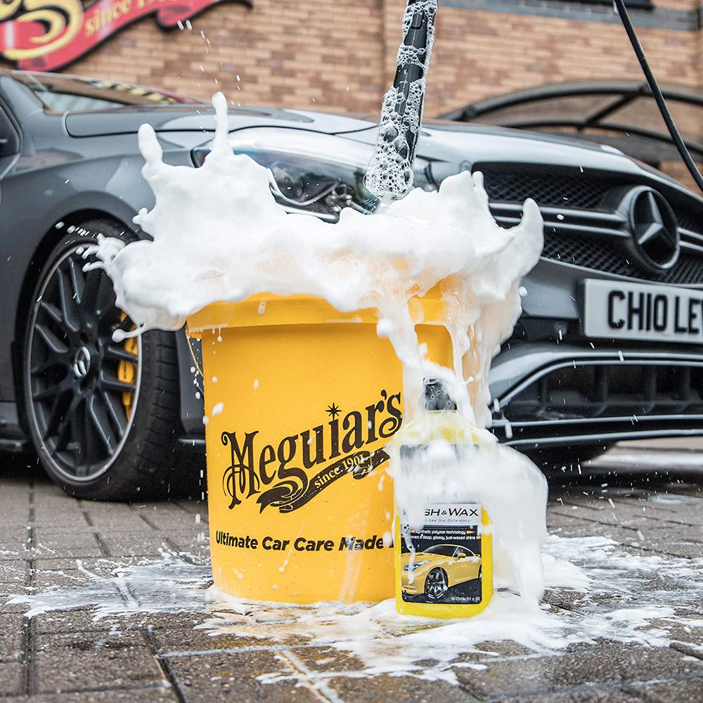 Shampoo auto Ultimate Wash & Wax con cera Meguiar's 473ml