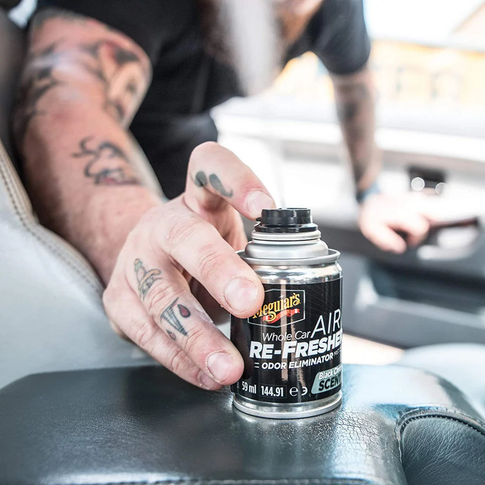 Senteur voiture Meguiar's Black Chrome 57g